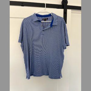 Michael Kors Stripped Polo Shirt (XL)